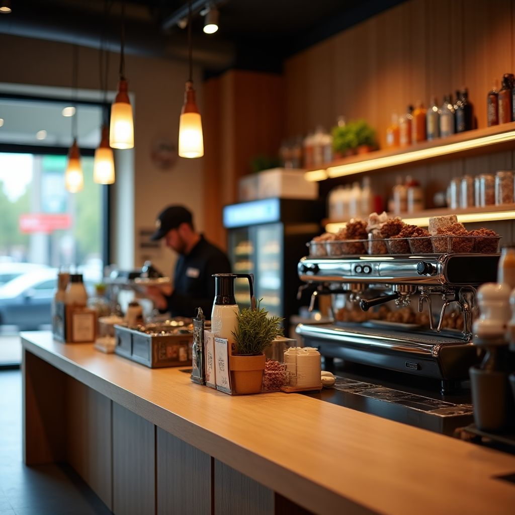 Café y comida rápida en YPF Full